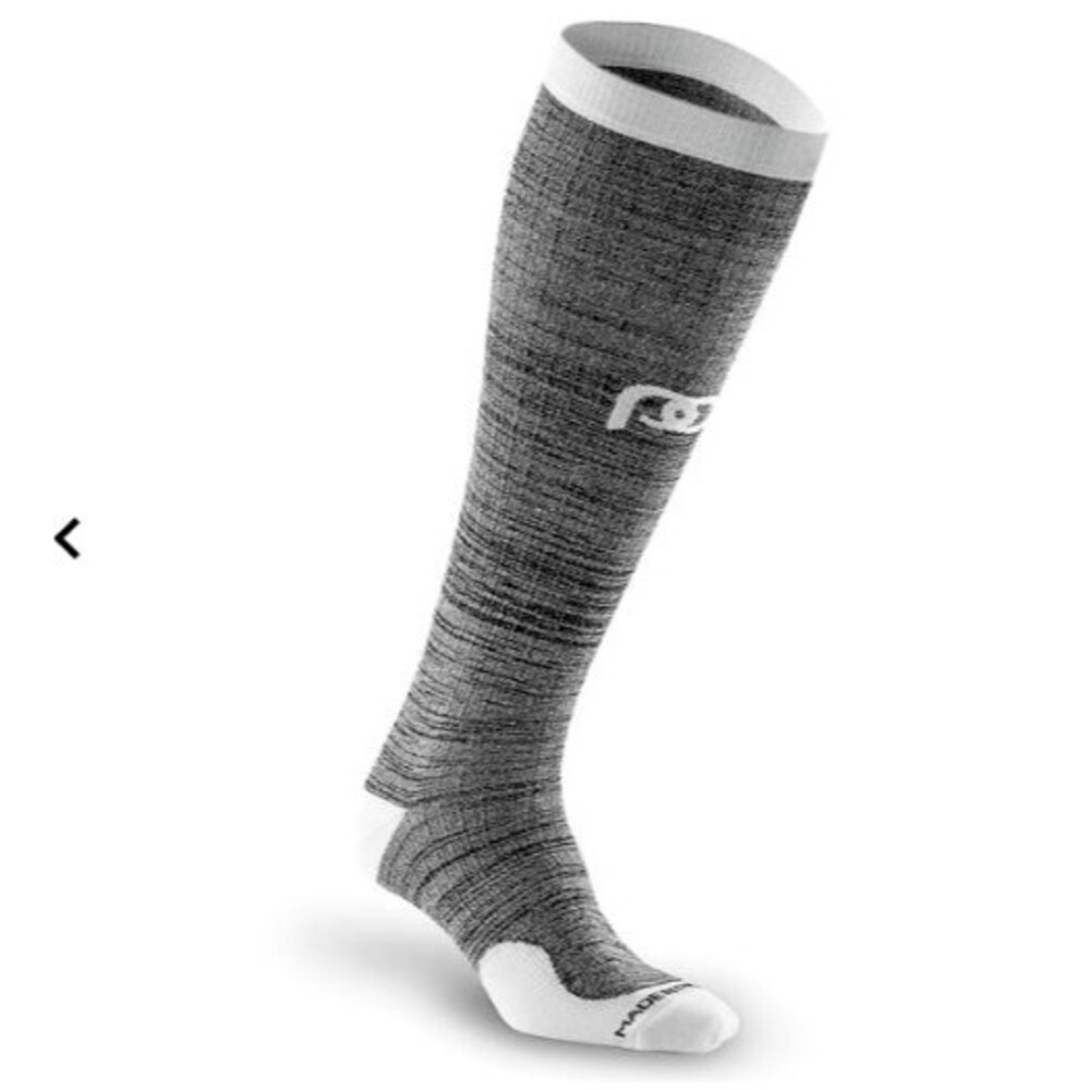 Womens NWOT Pro Compression Marathon Heather Slate Knee High Compression Socks